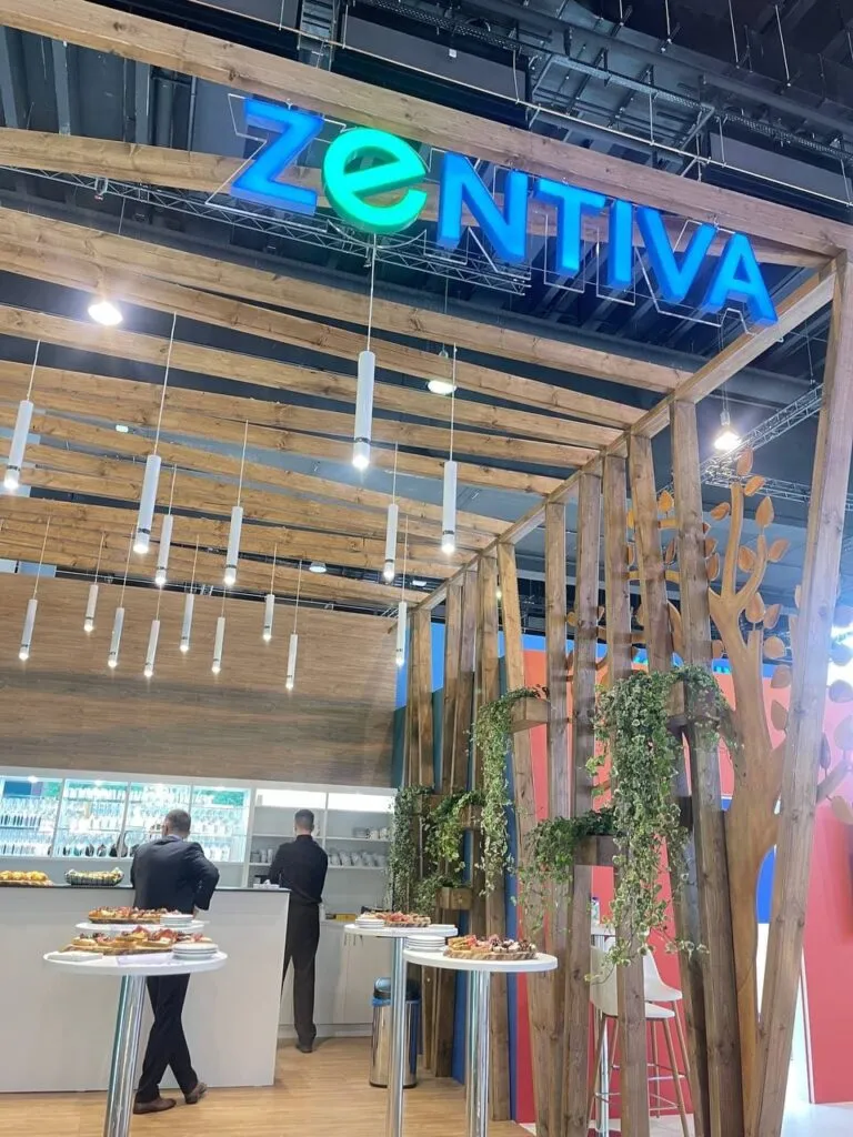 CPHI International Fair 2024, Frankfurt am Main - ZENTIVA Fair Booth (Bernstein Event Agentur)