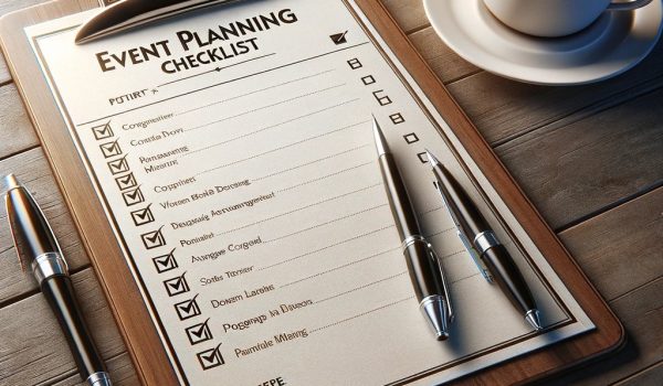 Checkliste für eine gelungene Veranstaltung: Wichtige Punkte im Überblick