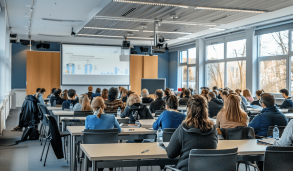 Workshop-Teilnehmer konzentriert bei einer Gruppenarbeit